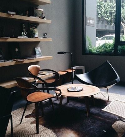 table and chairs