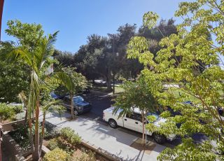 View from the patio of Park Encino apartments