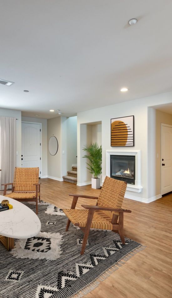 Rancho Serrano Rental living room; Thousand Oaks rental real estate;