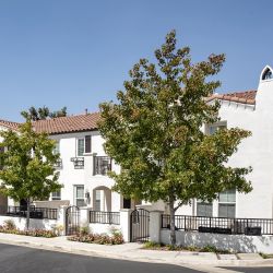 Rancho Serrano exterior with a fenced yard; Thousand Oaks rental real estate;