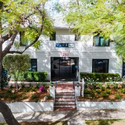 Apartments in West Hollywood; Sage on Sweetzer apartment building exterior