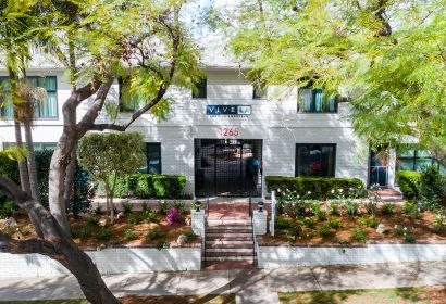 Apartments in West Hollywood; Sage on Sweetzer apartment building exterior