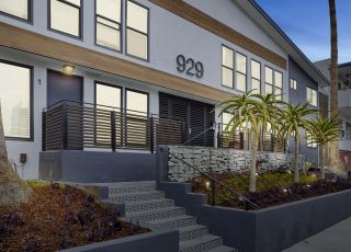 Entrance to Chloe on Curson apartment building