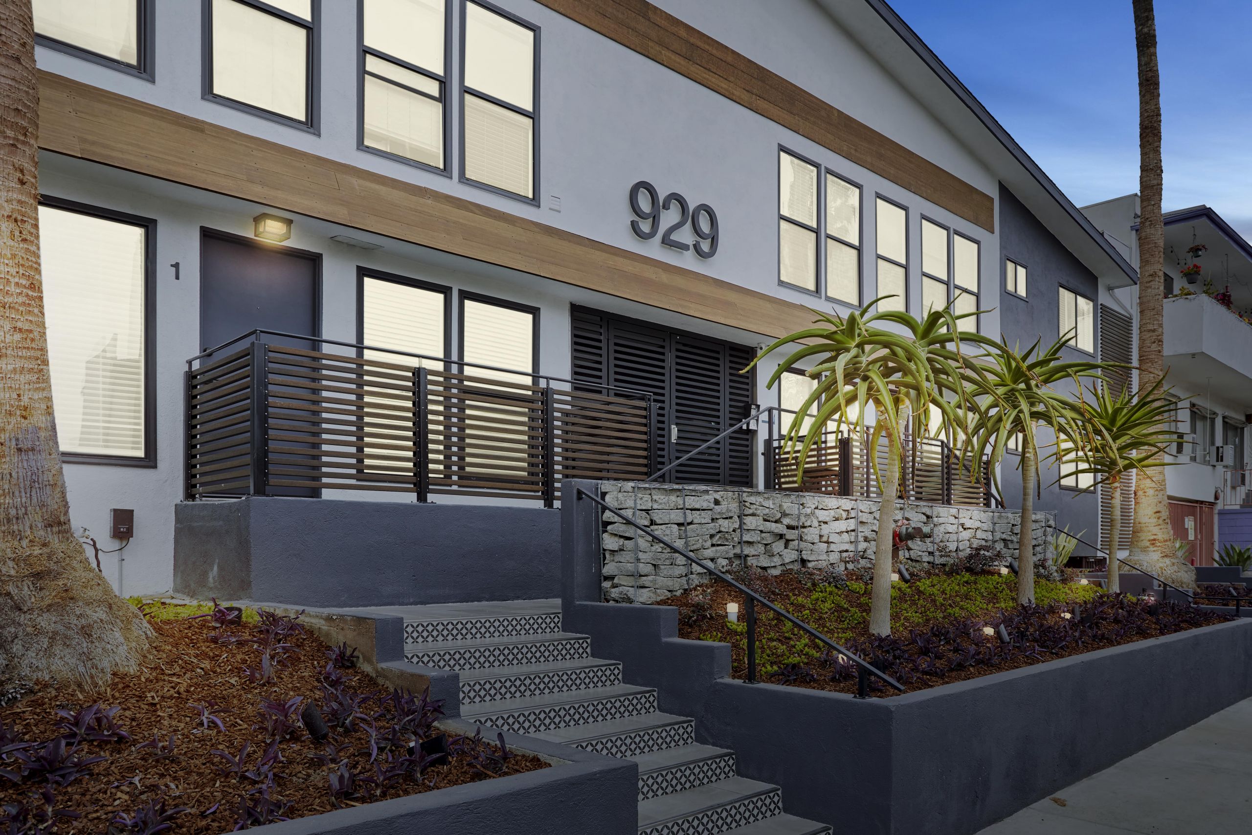 Entrance to Chloe on Curson apartment building