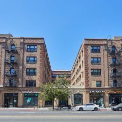 The Gershwin Apartments Hollywood from outside;