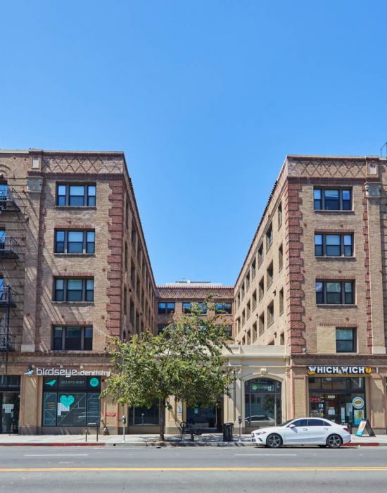 The Gershwin Apartments Hollywood from outside;