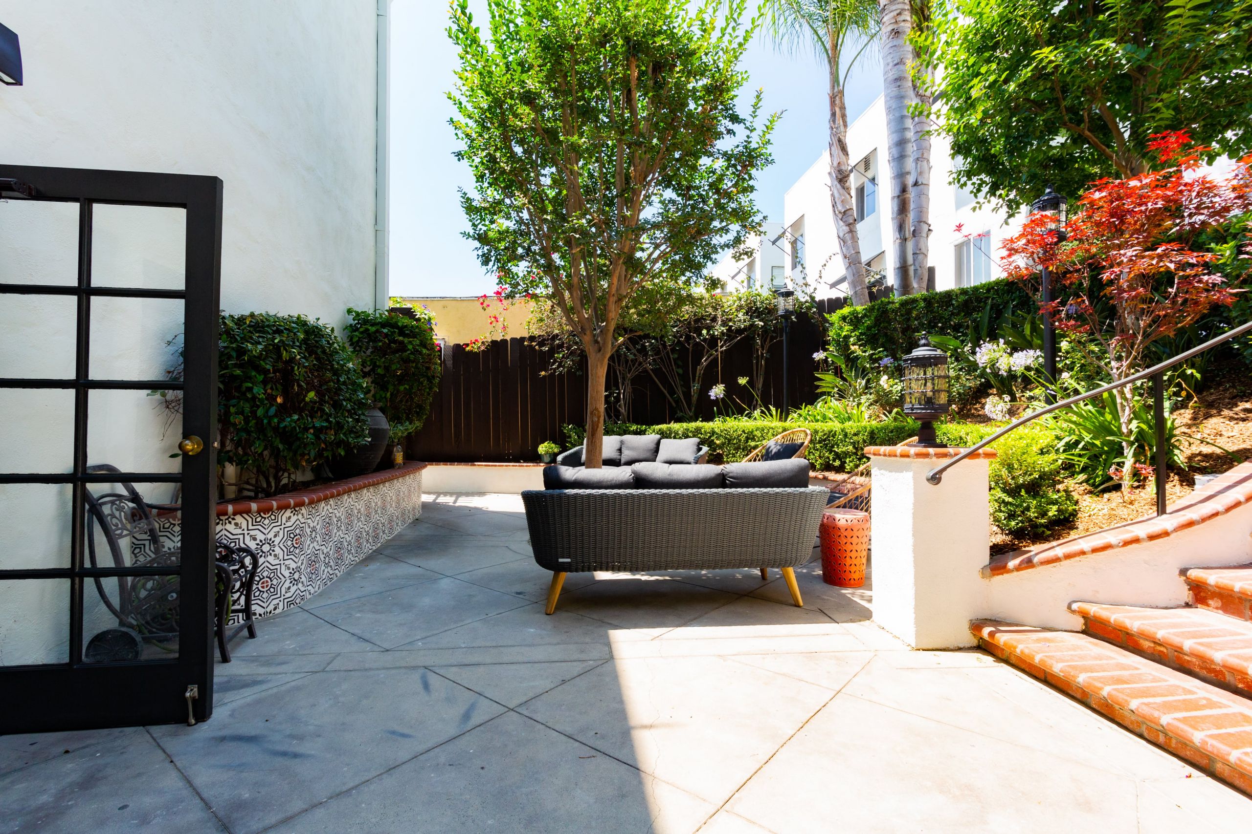 Outdoor sitting area