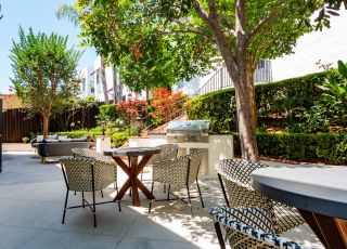Outdoor sitting area