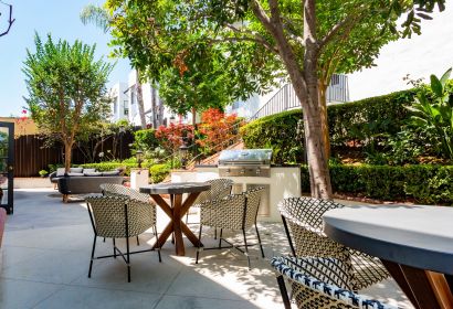 Outdoor sitting area