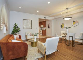 living area of an apartment