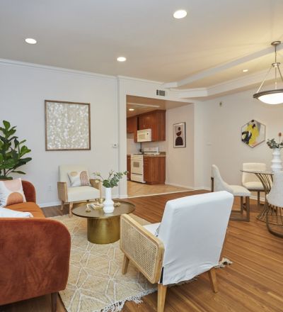 living area of an apartment