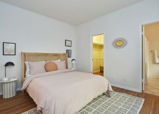 bedroom with ensuite bathroom