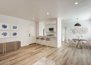 Kitchen and dining area