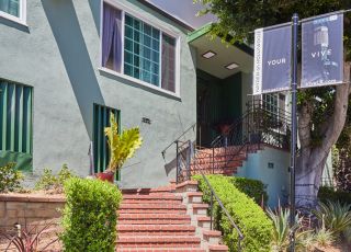 Entry way of Hayden on Hollywood Boulevard