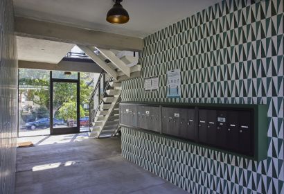 mail boxes at an apartment