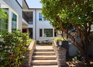 Entry Way of Hayden on Hollywood Boulevard from the side
