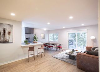 Living room and Kitchen