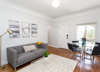 living area of an apartment