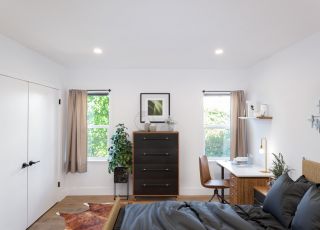 Nora on Norton bedroom