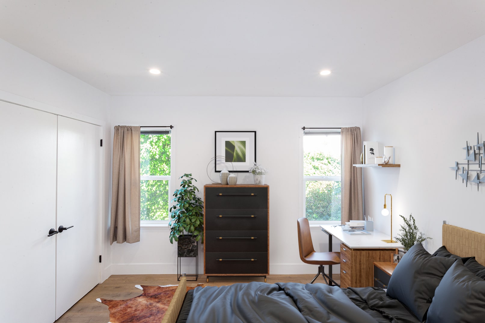 Nora on Norton bedroom