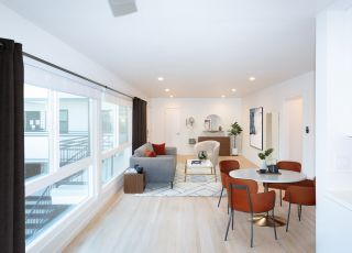 living area of an apartment