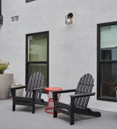 Outdoor sitting area