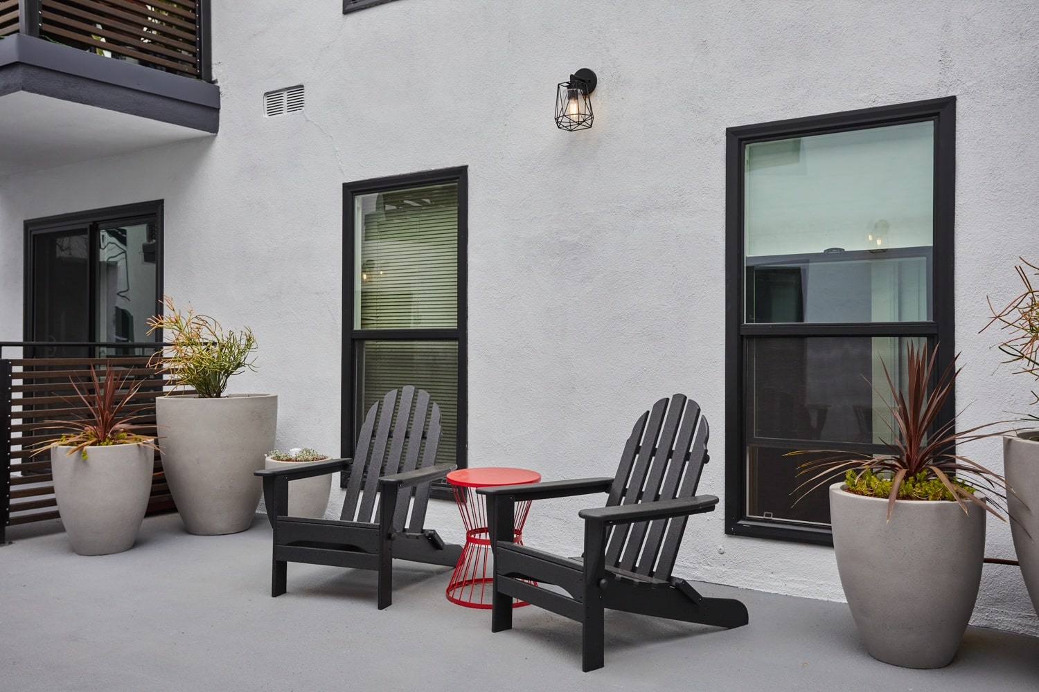 Outdoor sitting area