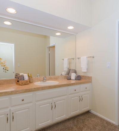 bathroom of an apartment