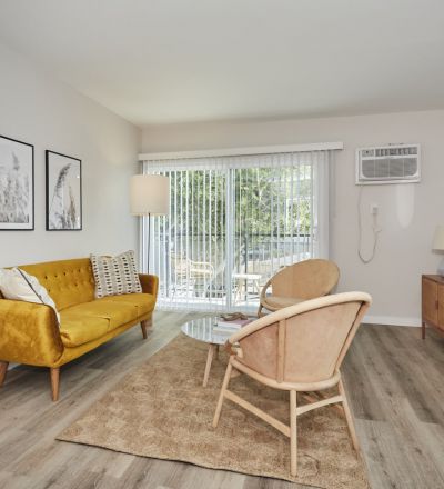 living area of an apartment