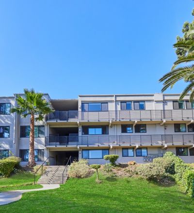 Exterior view of apartment; Milo on Morton building exterior