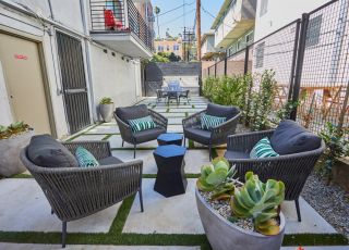 Outdoor sitting area