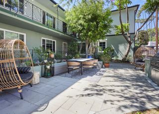 Barbeque and eating area