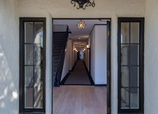 Entry way leading into hallway