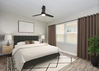 Nora on Norton bedroom