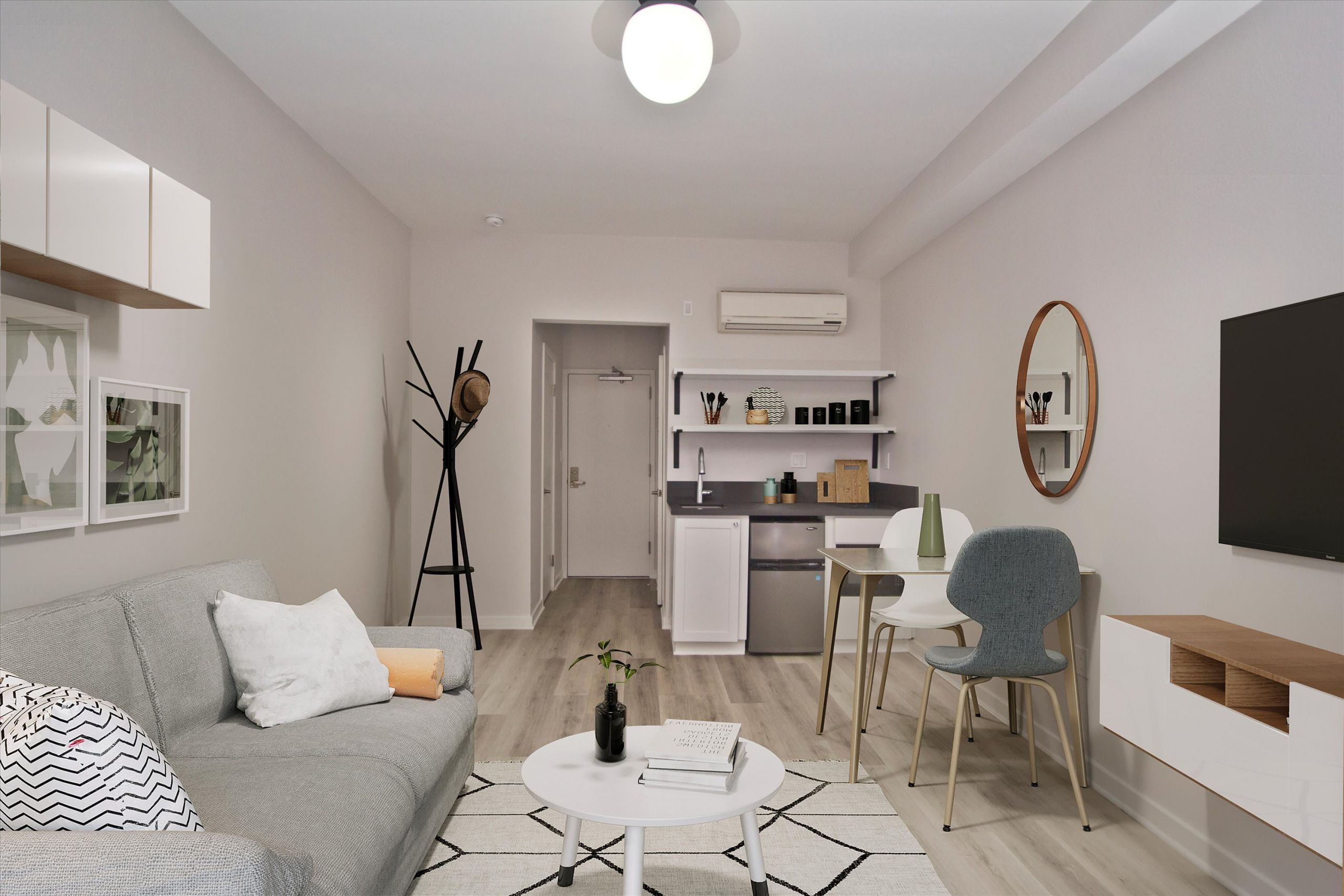 The Gershwin Apartments in LA; Luxury Hollywood Rentals; boutique community apartments in Hollywood